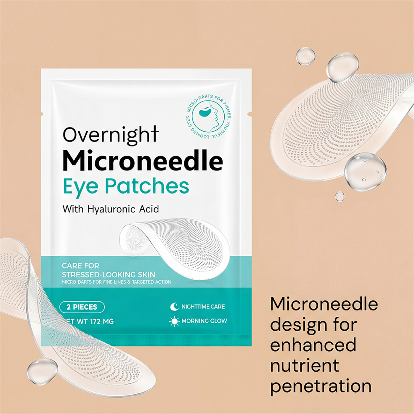 2x Patches de Microagulhas com - Microneedle Patch Eye avaliação e preço