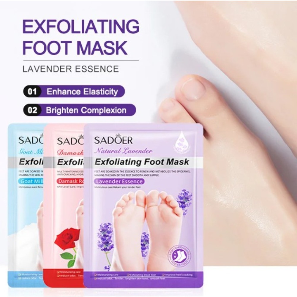 Leite lavanda pé máscara hidra - Foot Mask Peeling avaliação e preço